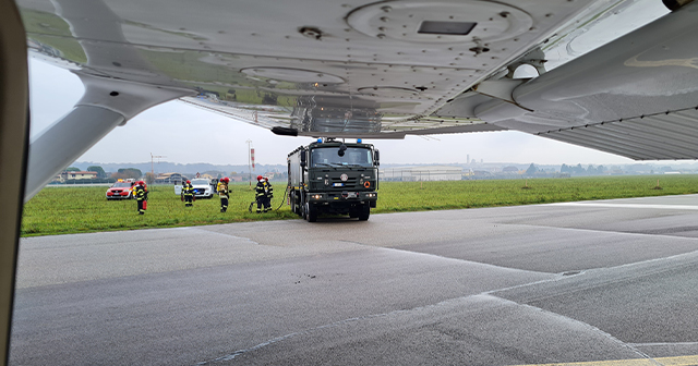 Simulazione emergenza Aeroclub Varese