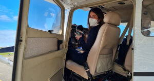 In volo con il corso per diventare pilota di Aeroclub Varese