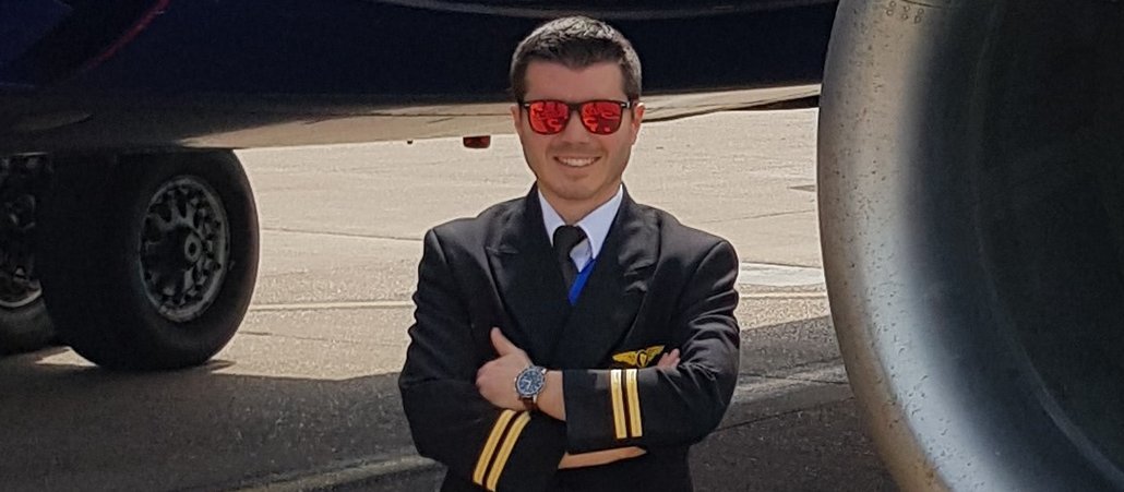 Congratulazioni al nostro ex allievo Massimo, ora First Officer di Ryanair
